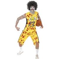 fancy dress high school horror zombie basketball player costume