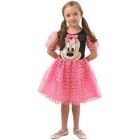 Fancy Dress - Child Pink Puffball Minnie Costume