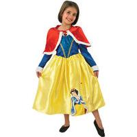 fancy dress child disney snow white costume with cape