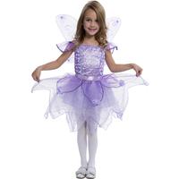 fancy dress child purple fairy fancy dress costume