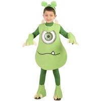 Fancy Dress - Green Little Child Monster Costume