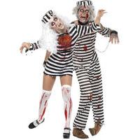 Fancy Dress - Zombie Convicts Couple Costumes