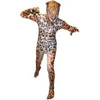 fancy dress kids jaguar morphsuit