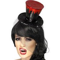 Fancy Dress - Blood Drip Mini Top Hat