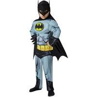 fancy dress child deluxe comic book batman costume