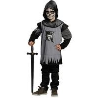 Fancy Dress - Child Halloween Skull Knight Costume