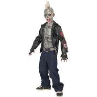 fancy dress child punk zombie costume