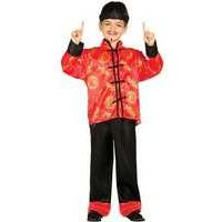 fancy dress child oriental boy costume