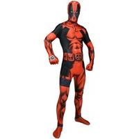 fancy dress deluxe deadpool morphsuit with zappar