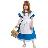 Fancy Dress - Child Blue Little Girl Costume