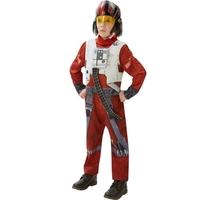 fancy dress star wars child poe x wing fighter deluxe age 9 costume