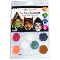 Fancy Dress - Snazaroo The Scary Collection Face Painting Kit