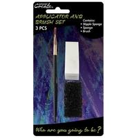 Fancy Dress - Make Up Applicator and Brush Set