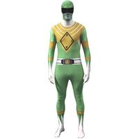 Fancy Dress - Green Power Ranger Morphsuit