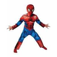 fancy dress child ultimate spiderman deluxe costume