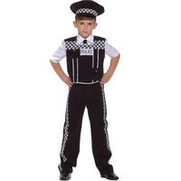 fancy dress child policeman uniform fancy dress costume