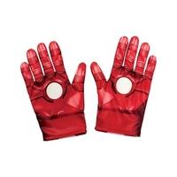 Fancy Dress - Child Iron Man Gloves