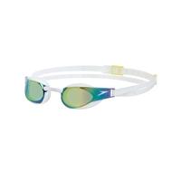 fastskin 3 elite goggle mirror white frame and gold lens