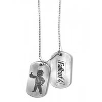 Fallout 4 Logo and Vault Boy Approves Pair of Dog Tags