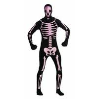 Fancy Dress - 2nd Skin - Skeleton Large - Rubies