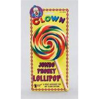 Fake Jumbo Clown Lollipop