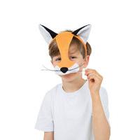 Fancy Dress Fox Half Face Mask