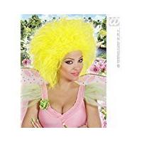 fairy in polybag neon yellow wig for hair accessory fancy dress