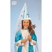 Fairy Satin With Veil 2 Cols Novelty Fun Hats Caps & Headwear For Fancy Dress