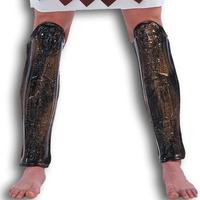 Fancy Dress Roman Armour Leg Plates