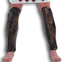 fancy dress roman armour leg plates