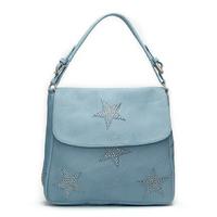Fabienne Chapot-Handbags - Pauline Bag Such a Stud Stars - Blue