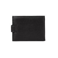 Fashion Men PU Leather Wallet Hasp Design Card Cash Receipt Holder Solid Short Bifold Wallet Purse Pocket Black/Coffee