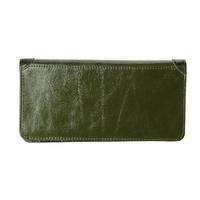 Fashion Men Money Clip Wallet Leather Long Clutch Business Credit Card Cash Holder Wallet