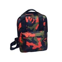 fashion cool women backpack camouflage print colorful children schoolb ...