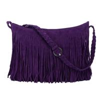 fashion women fringe tassel shoulder bag cross body bag messenger hand ...