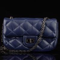 fashion women chain bag pu leather twist lock plaid messenger bag mini ...