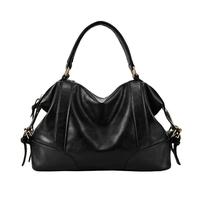 Fashion Women Handbag European Style PU Leather Large Capacity Messenger Bag Black/Brown/Burgundy