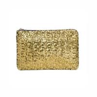 Fashion Women Clutch Bag Dazzling Sequins Glitter Sparkling Handbag Evening Party Bag Golden