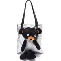 fashion women girls pu shoulder bag plush bear cute cartoon toy handba ...