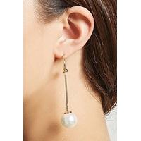 Faux Pearl Drop Earrings