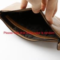 Fashion Men Wallet Money Clip Leather Long Clutch Business Credit Card Cash Holder Case Purse