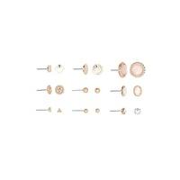 faux gem stud set