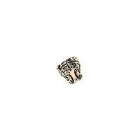 Faux Gem Tiger Statement Ring