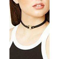 Faux Leather Choker