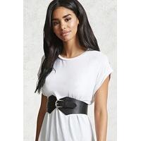 Faux Leather Waist Belt