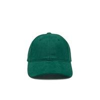 faux suede baseball cap