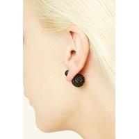 Faux Gem Globe Dual Studs