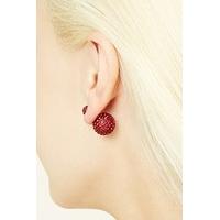 Faux Gem Globe Dual Studs