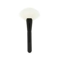 fan makeup brush