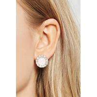 Faux Gem & Rhinestone Studs